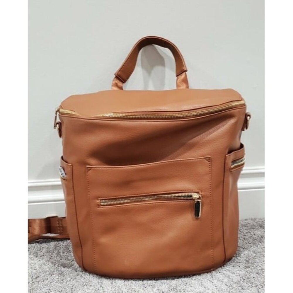 New Diaper Bag Backpack Baby Diaper Bag, Large Leather Diaper Bag Backpack